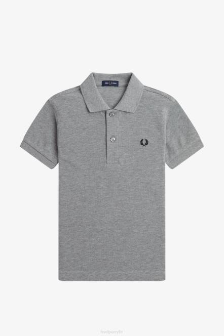 Fred Perry djeca k košulja N42N714 odjeća čelični lapor