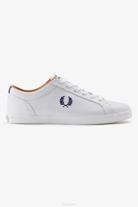 Fred Perry muškarci Osnovna linija N42N214 obuća bijela