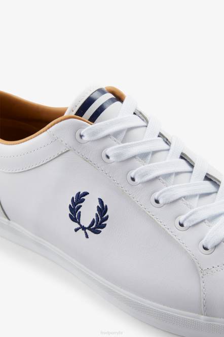 Fred Perry muškarci Osnovna linija N42N214 obuća bijela