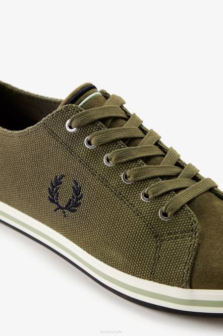 Fred Perry muškarci kingston N42N197 obuća jednolična zelena