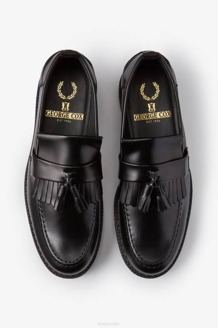 Fred Perry muškarci mokasinka s resicama N42N176 obuća crno