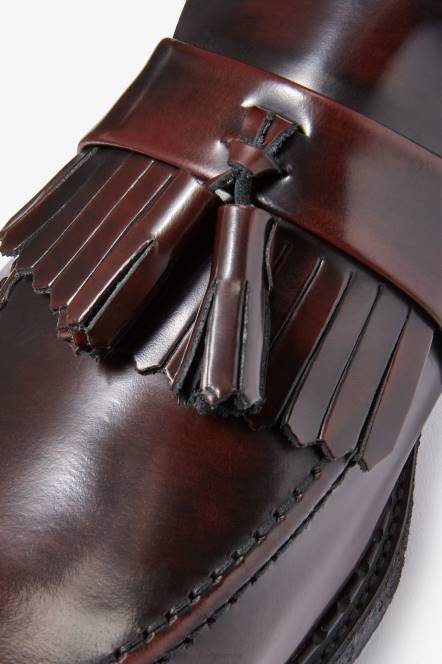 Fred Perry muškarci mokasinka s resicama N42N178 obuća volovska krv