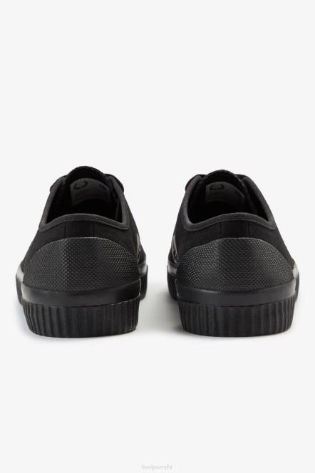 Fred Perry muškarci niski Hughes N42N199 obuća crni/vapnenac