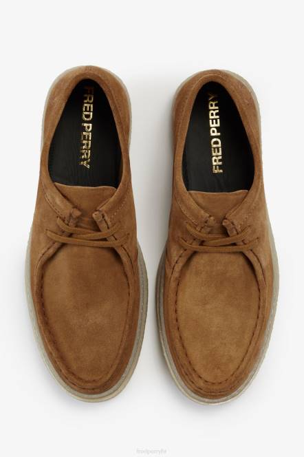 Fred Perry muškarci niski dawson N42N177 obuća tamna karamela