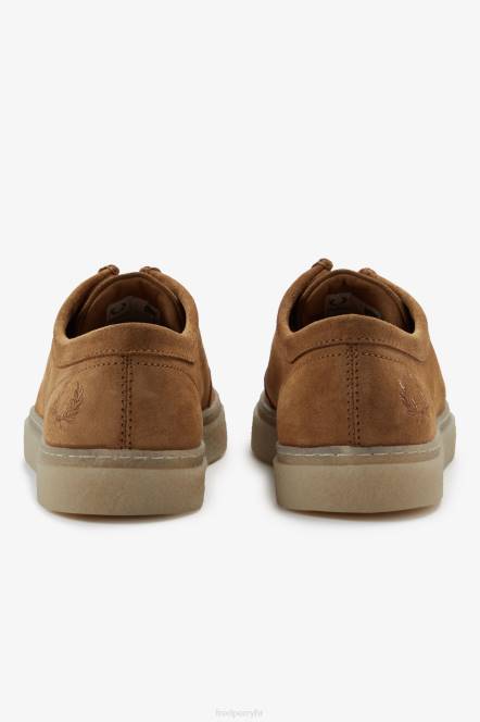 Fred Perry muškarci niski dawson N42N177 obuća tamna karamela