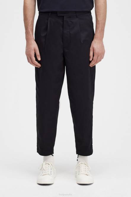 Fred Perry muškarci skraćene hlače od kepera N42N47 odjeća crno