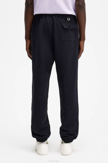 Fred Perry muškarci trenirka s detaljima u džepu N42N55 odjeća crno