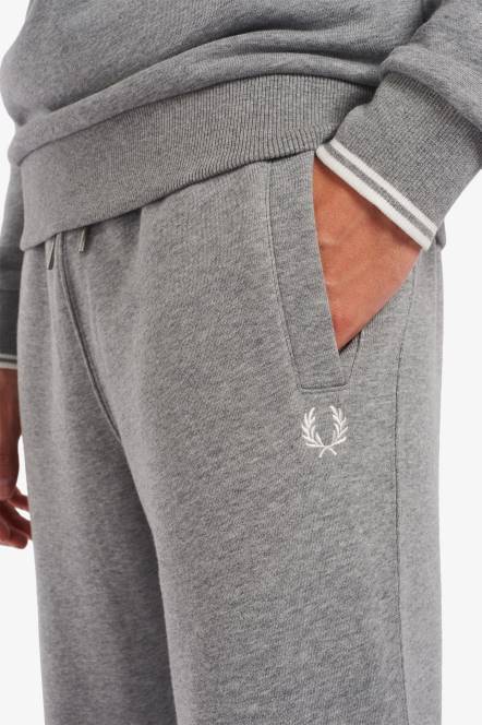 Fred Perry muškarci trenirke s petljom N42N50 odjeća čelični lapor