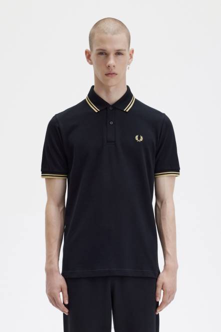 Fred Perry muškarci m12 N42N284 odjeća crna/šampanjac