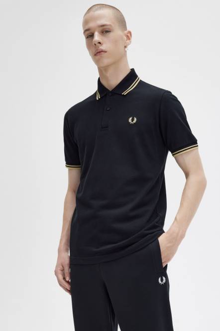 Fred Perry muškarci m12 N42N284 odjeća crna/šampanjac
