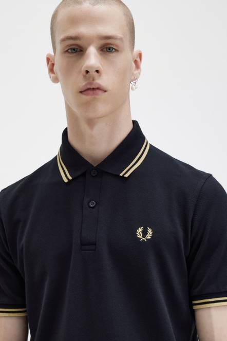 Fred Perry muškarci m12 N42N284 odjeća crna/šampanjac