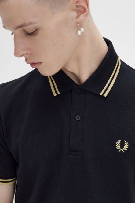Fred Perry muškarci m12 N42N284 odjeća crna/šampanjac