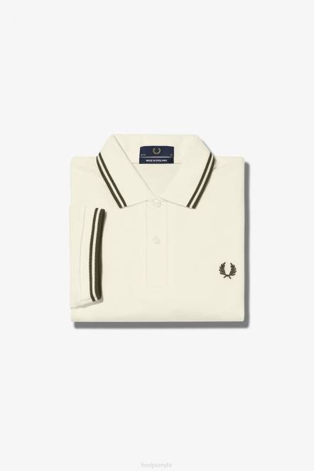 Fred Perry muškarci m12 N42N322 odjeća ecru/uniforma zelena/unifrom zelena