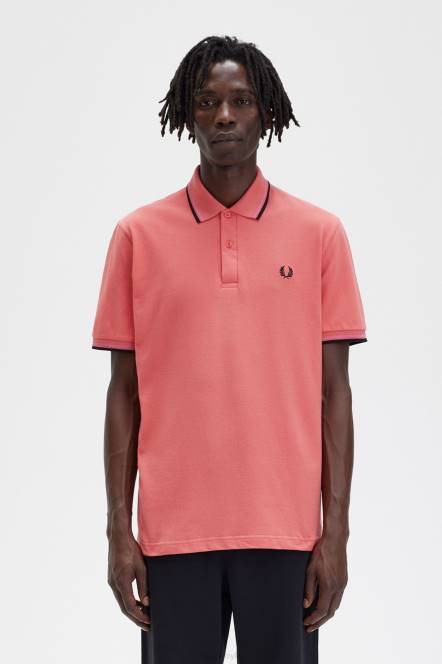 Fred Perry muškarci m12 N42N335 odjeća cyber ružičasta/jarko ružičasta/crna