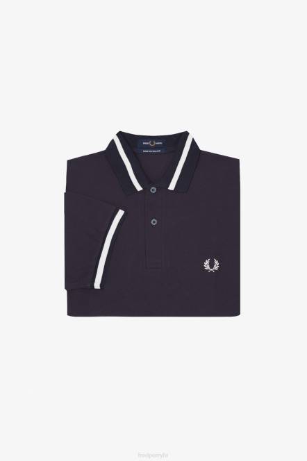 Fred Perry muškarci m2 N42N354 odjeća tamnoplava/snježnobijela