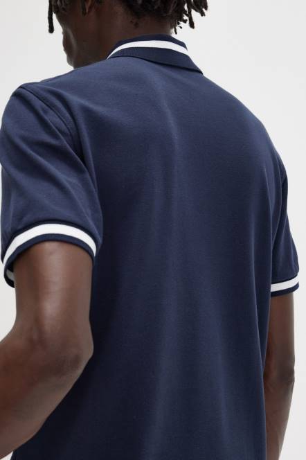 Fred Perry muškarci m2 N42N354 odjeća tamnoplava/snježnobijela