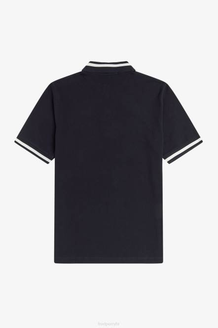 Fred Perry muškarci m2 N42N354 odjeća tamnoplava/snježnobijela