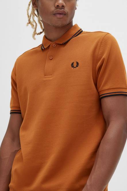 Fred Perry muškarci m3600 1 košulja N42N256 odjeća orašasti plodovi/mornari/crni