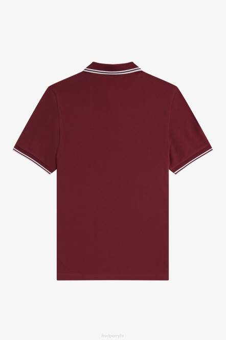 Fred Perry muškarci m3600 2 košulja N42N295 odjeća luka/bijela