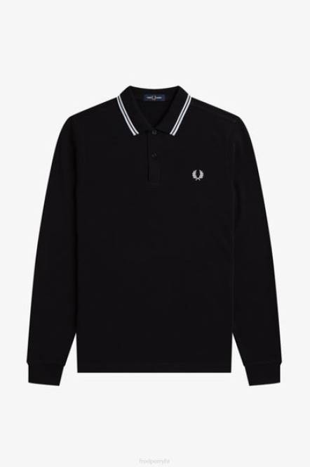 Fred Perry muškarci m3636 N42N287 odjeća crno bijeli