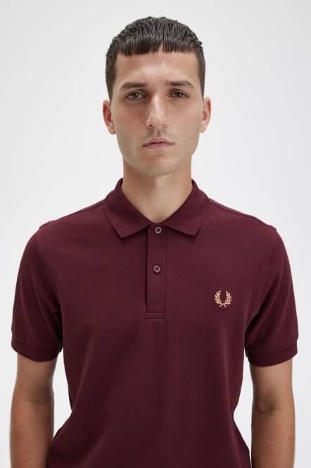 Fred Perry muškarci m6000 N42N309 odjeća volovska krv/svjetla hrđa