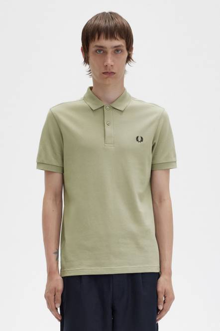 Fred Perry muškarci m6000 N42N329 odjeća morska trava/crna