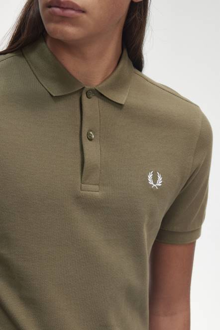 Fred Perry muškarci m6000 N42N340 odjeća jednoličan zeleni/svijetli led