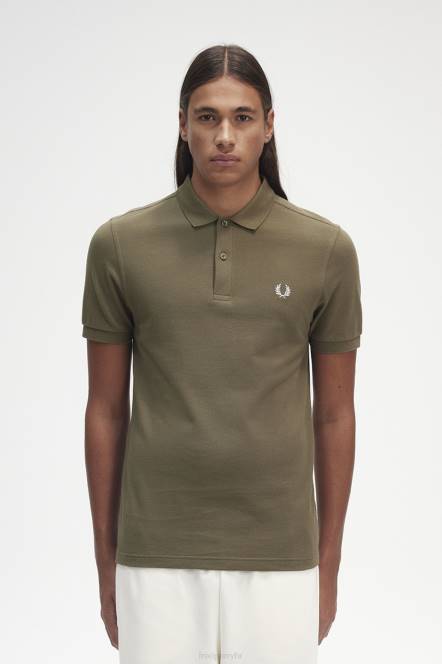 Fred Perry muškarci m6000 N42N340 odjeća jednoličan zeleni/svijetli led