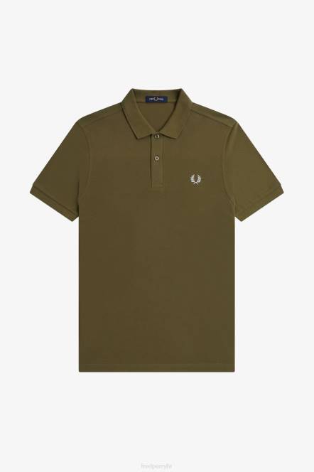 Fred Perry muškarci m6000 N42N340 odjeća jednoličan zeleni/svijetli led