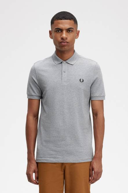 Fred Perry muškarci m6000 N42N346 odjeća čelični lapor/crn