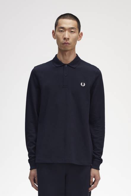 Fred Perry muškarci m6006 N42N312 odjeća tamnoplava/bijela