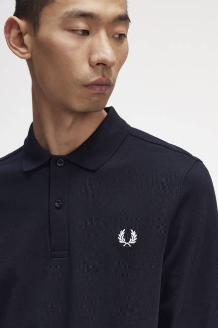 Fred Perry muškarci m6006 N42N312 odjeća tamnoplava/bijela