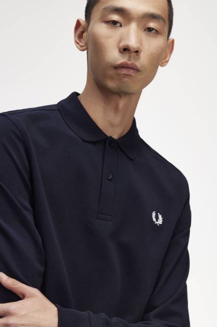 Fred Perry muškarci m6006 N42N312 odjeća tamnoplava/bijela