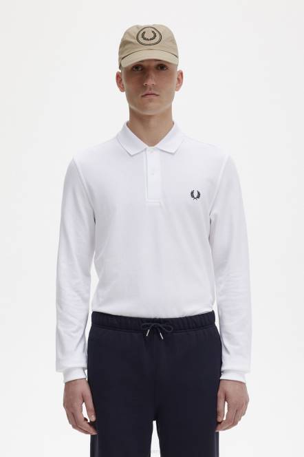Fred Perry muškarci m6006 N42N359 odjeća bijela/mornarska