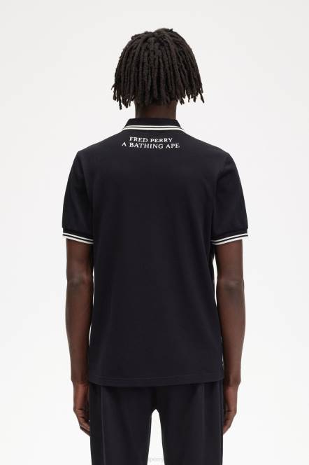 Fred Perry muškarci maskirna majica N42N351 odjeća crno