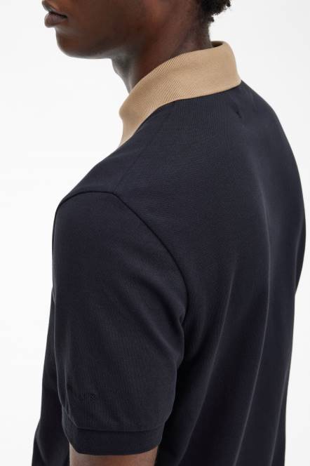 Fred Perry muškarci polo majica s kontrastnim ovratnikom N42N370 odjeća mornarsko plava