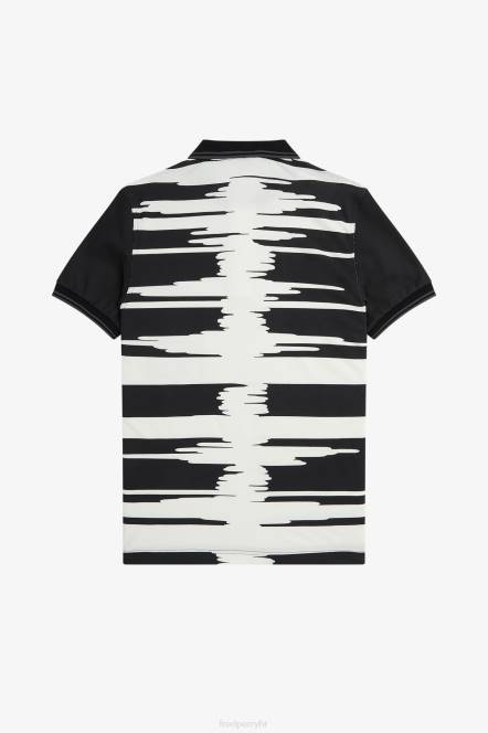 Fred Perry muškarci soundwave košulja N42N374 odjeća crno