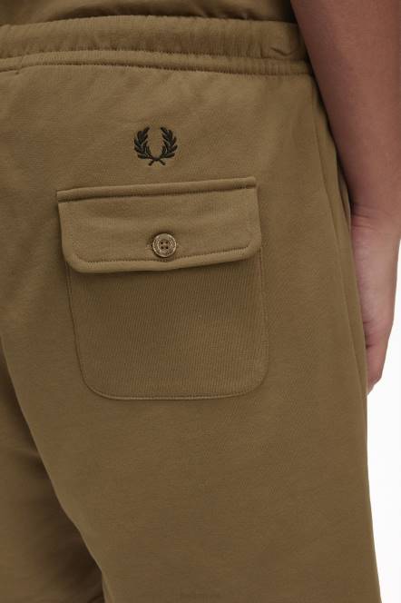 Fred Perry muškarci džepni detalj znoj kratak N42N67 odjeća osjenčani kamen