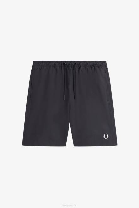 Fred Perry muškarci klasične kupaće hlačice N42N63 odjeća crno