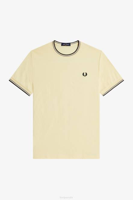 Fred Perry muškarci majica s dva vrha N42N481 odjeća sladoled