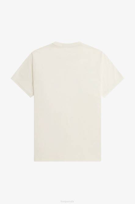 Fred Perry muškarci majica s križićima N42N554 odjeća ekru