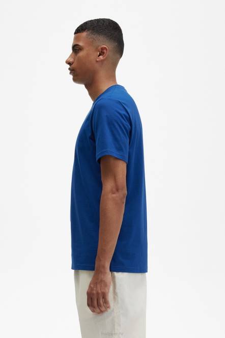 Fred Perry muškarci majica s lovorovim vijencem N42N545 odjeća osjenčani kobalt