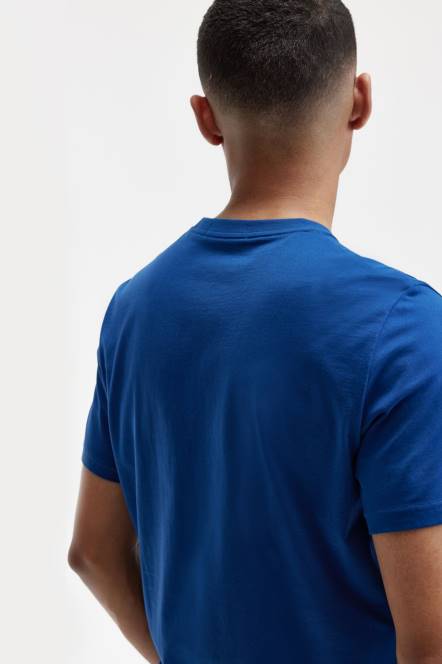 Fred Perry muškarci majica s lovorovim vijencem N42N545 odjeća osjenčani kobalt