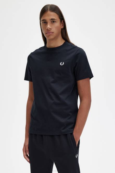 Fred Perry muškarci majica s okruglim izrezom N42N522 odjeća crno
