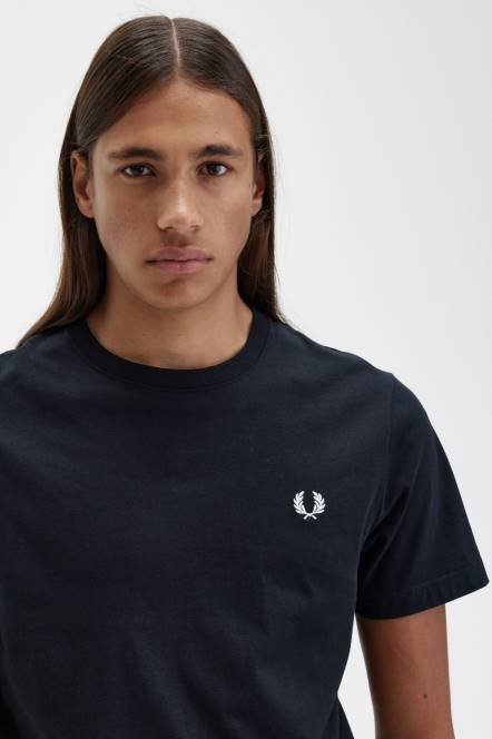 Fred Perry muškarci majica s okruglim izrezom N42N522 odjeća crno