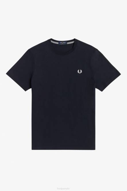 Fred Perry muškarci majica s okruglim izrezom N42N547 odjeća mornarica