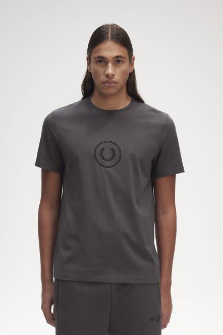 Fred Perry muškarci majica s oznakom kruga N42N490 odjeća kovčeg