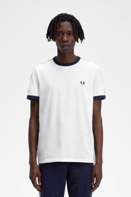 Fred Perry muškarci oblijepljena ringer majica N42N517 odjeća Snjeguljica