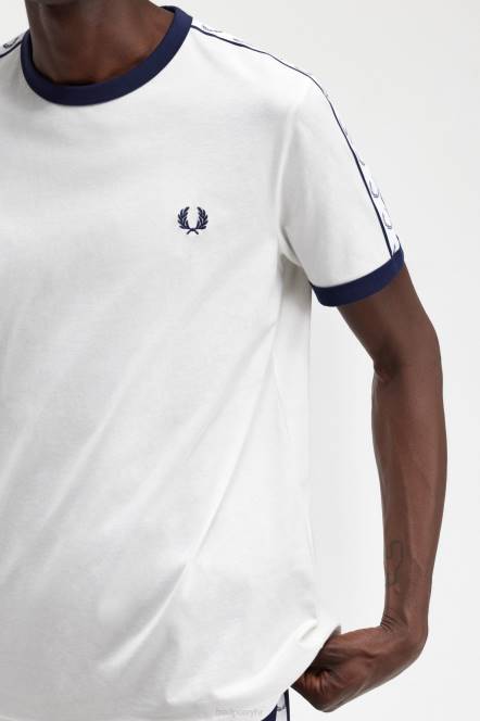 Fred Perry muškarci oblijepljena ringer majica N42N517 odjeća Snjeguljica