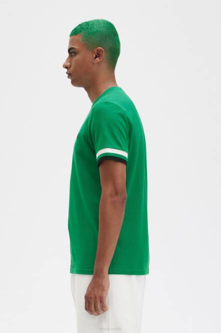 Fred Perry muškarci pike majica s podebljanim vrhovima N42N492 odjeća zelena